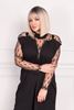 Picture of PLUS SIZE DRESS WITH ZIP AND CHIFFON